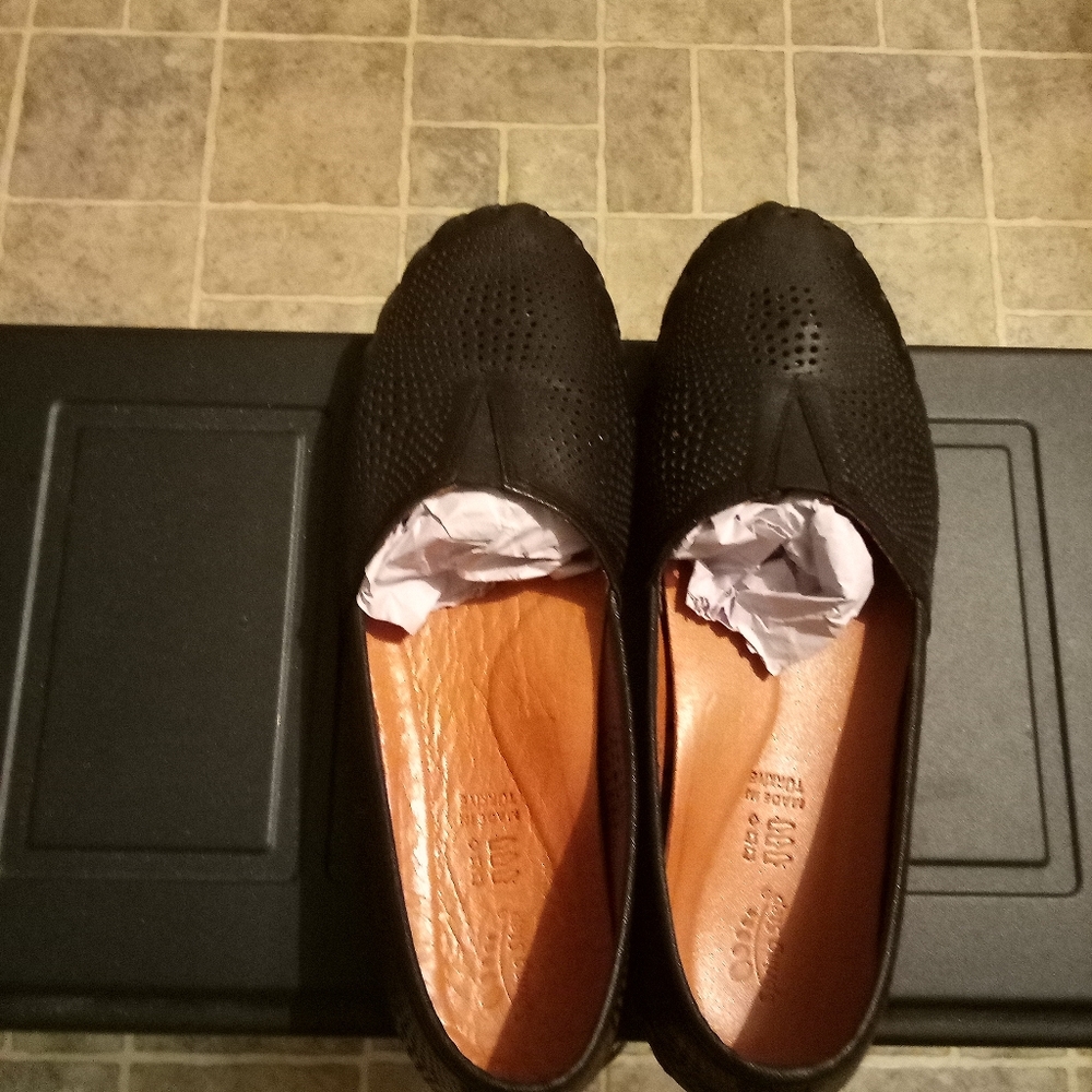 Spring Step Hasdo Black Women's Flats